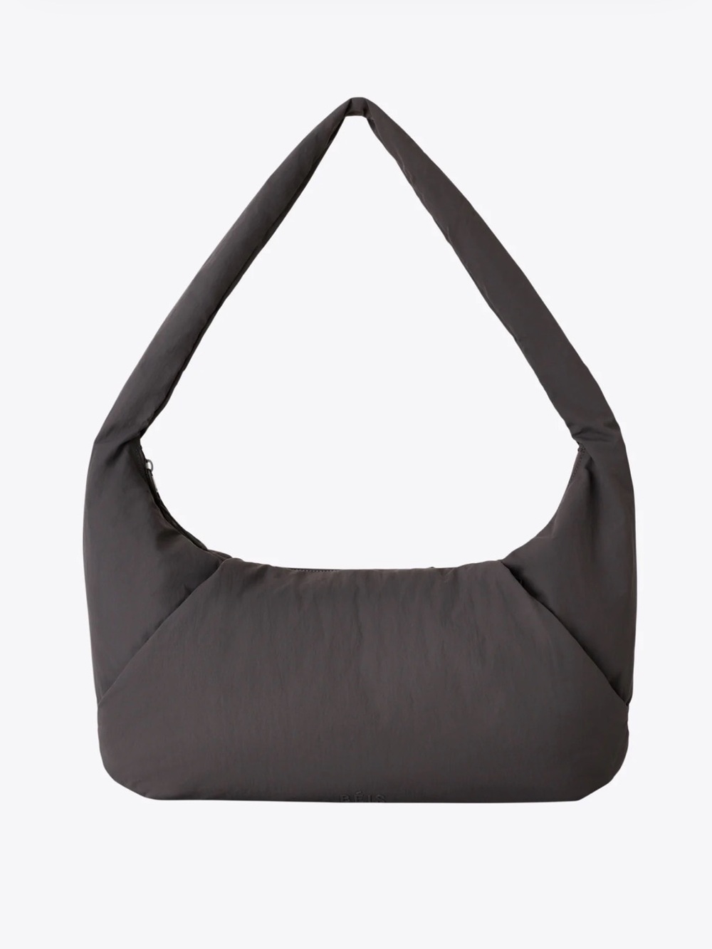 BEIS The Oversized Crescent Catchall In Charcoal